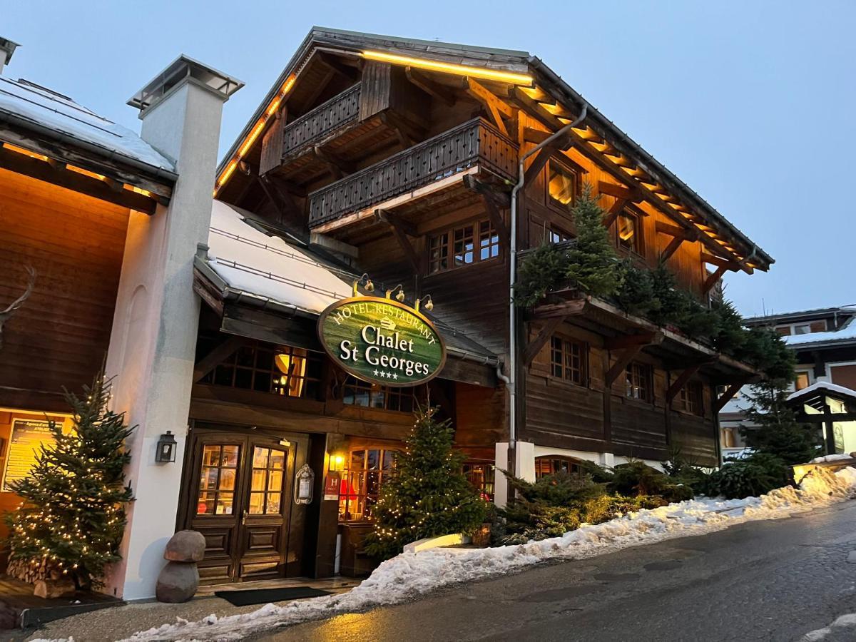 Hotel Chalet Saint-Georges Megève Dış mekan fotoğraf