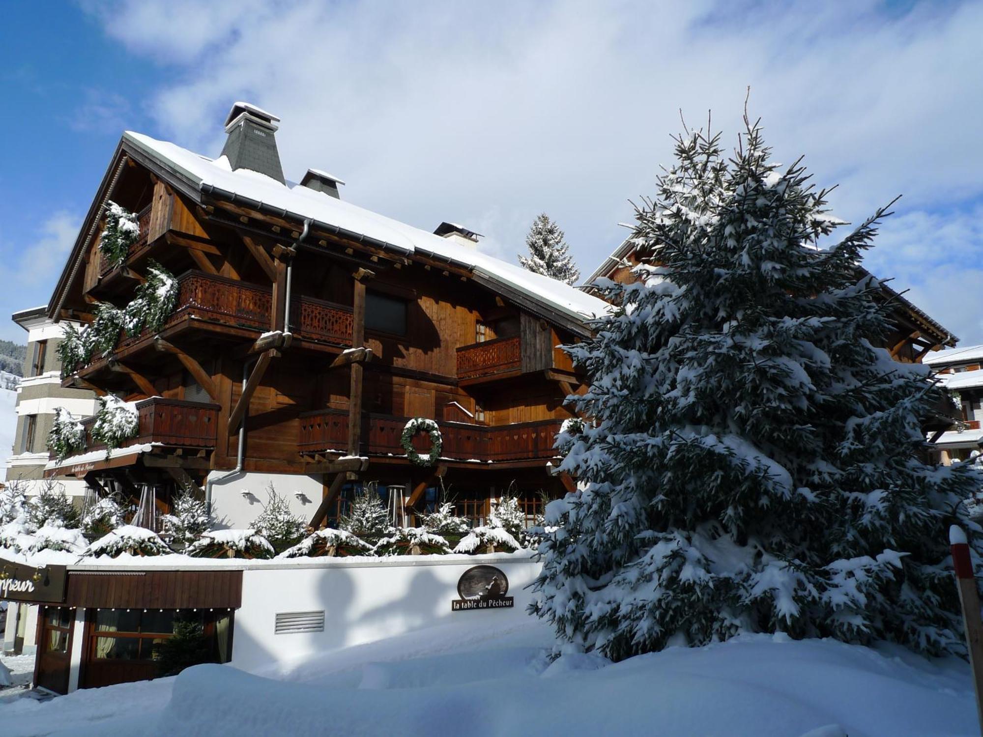 Hotel Chalet Saint-Georges Megève Dış mekan fotoğraf