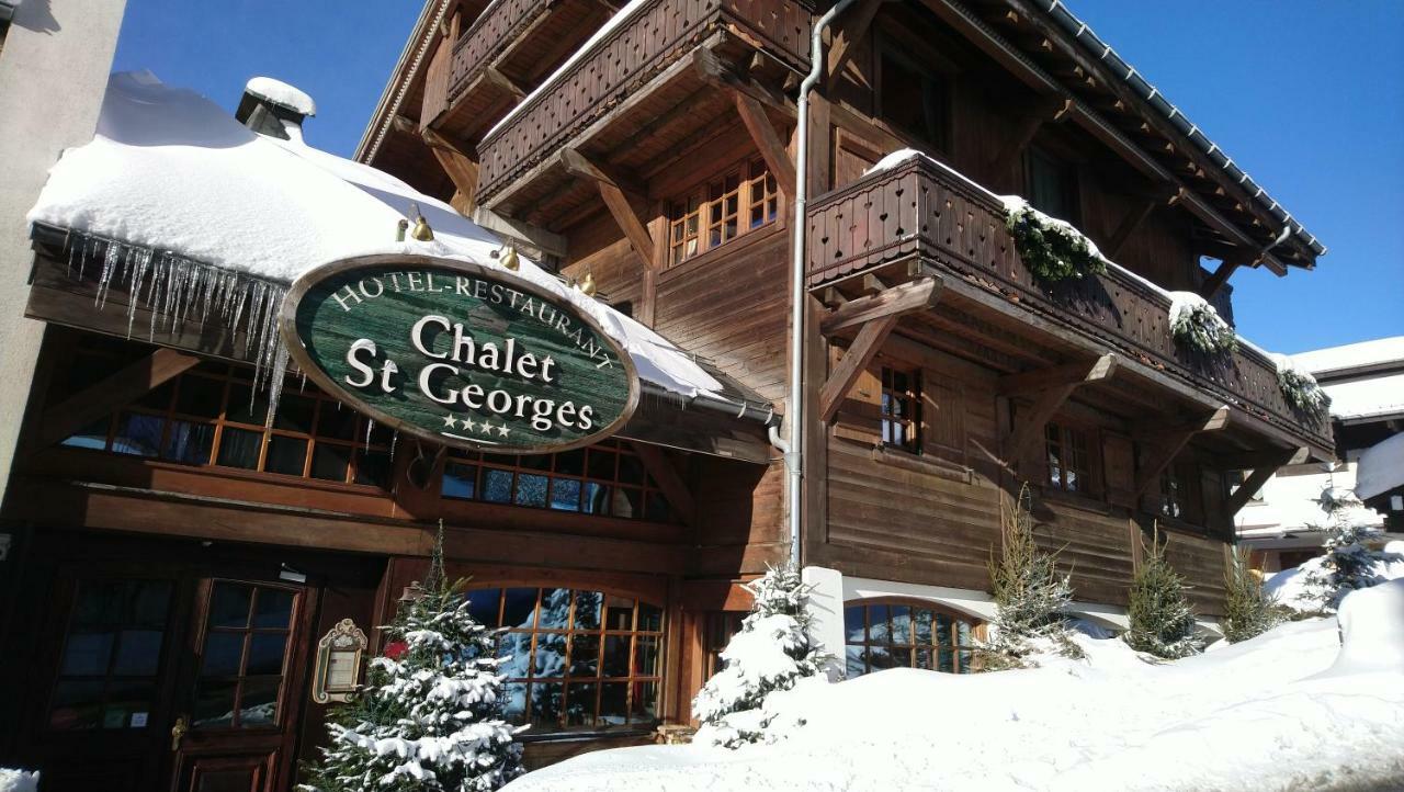 Hotel Chalet Saint-Georges Megève Dış mekan fotoğraf
